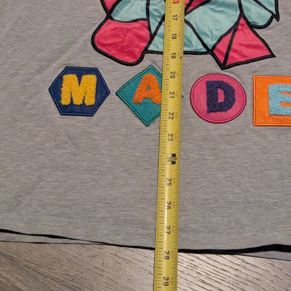 SELF MADE Graphic Tee - Colorblock Bear Design - Picture 4 of 5